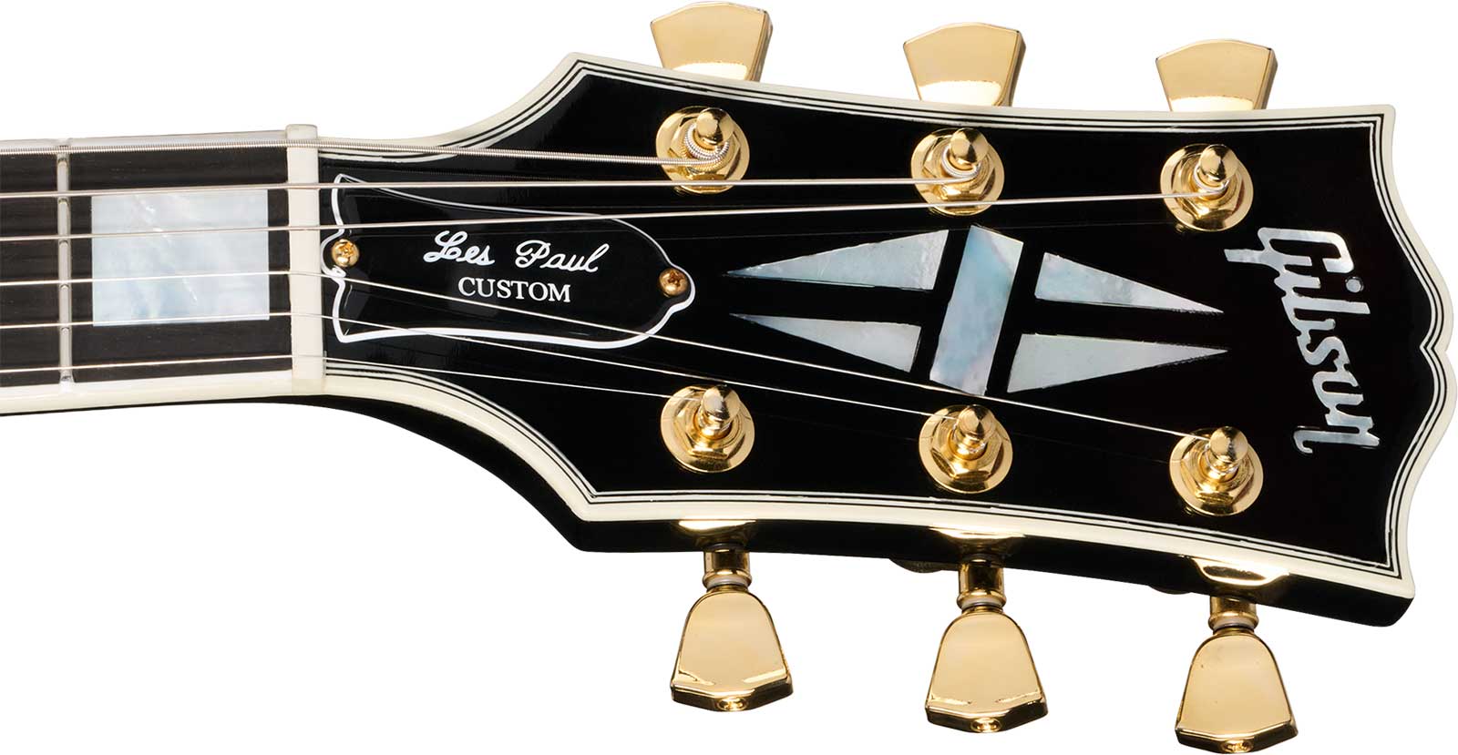 Gibson Les Paul Custom 70s 2h Ht Eb - Buttercream Top - Single cut electric guitar - Variation 4