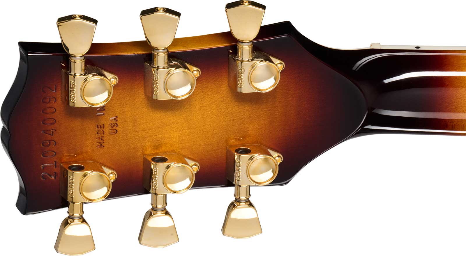 Gibson Les Paul Custom 70s 2h Ht Eb - Tobacco Burst - Single cut electric guitar - Variation 5