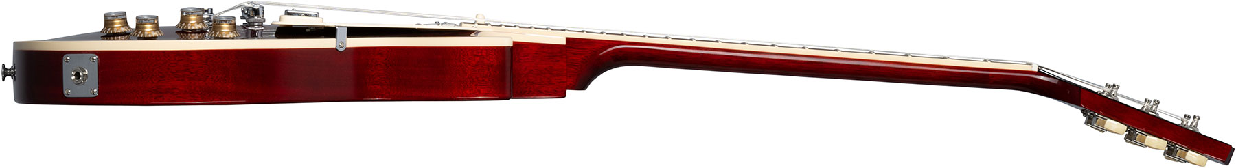 Gibson Les Paul Deluxe 70s Plain Top Original 2mh Ht Rw - Wine Red - Single cut electric guitar - Variation 2