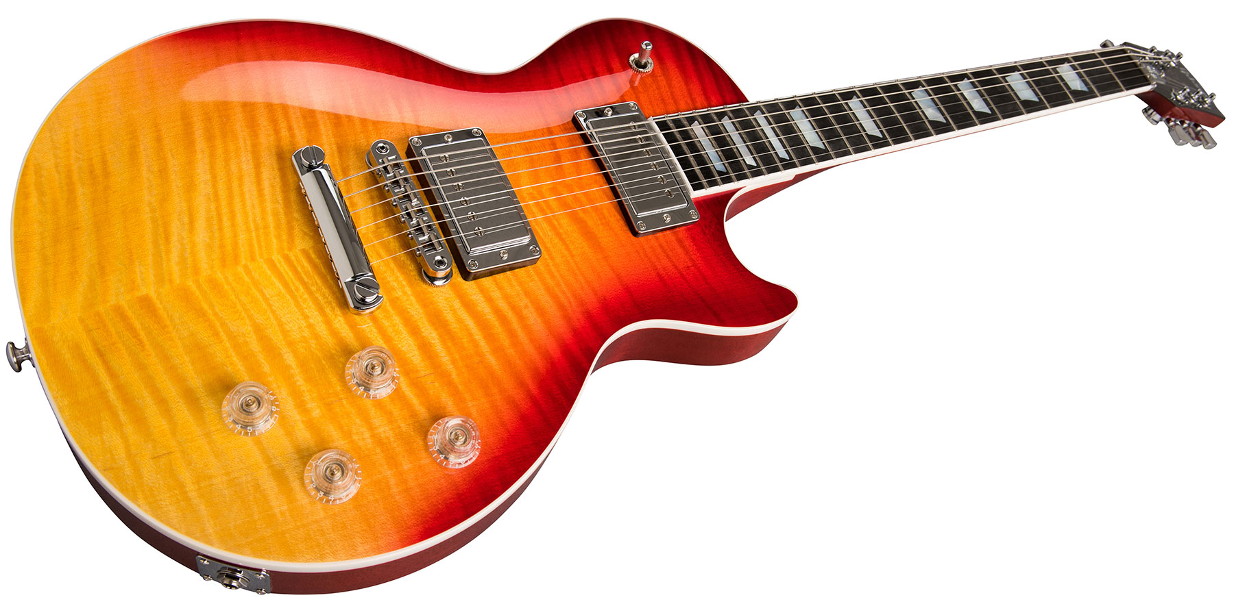 Gibson Les Paul Hp-ii High Performance 2019 2h Ht Ric - Heritage Cherry Fade - Single cut electric guitar - Variation 1