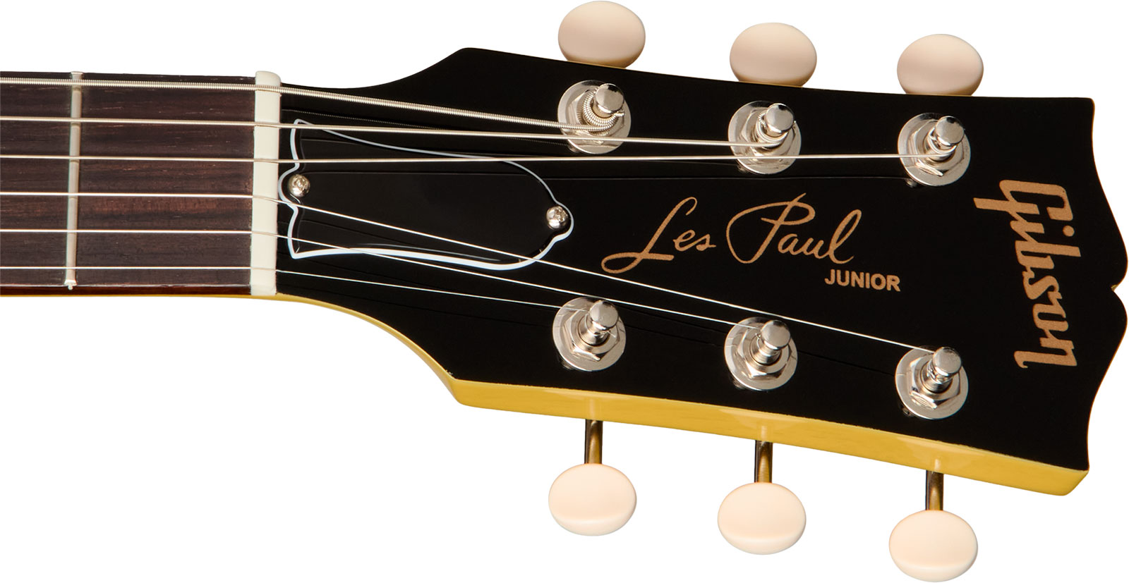 Gibson Les Paul Junior Dc Usa 2s P90 Ht Rw - Tv Yellow - Double cut electric guitar - Variation 10