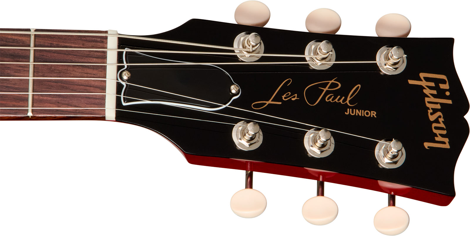 Gibson Les Paul Junior Dc Usa 2s P90 Ht Rw - Vintage Cherry - Double cut electric guitar - Variation 10