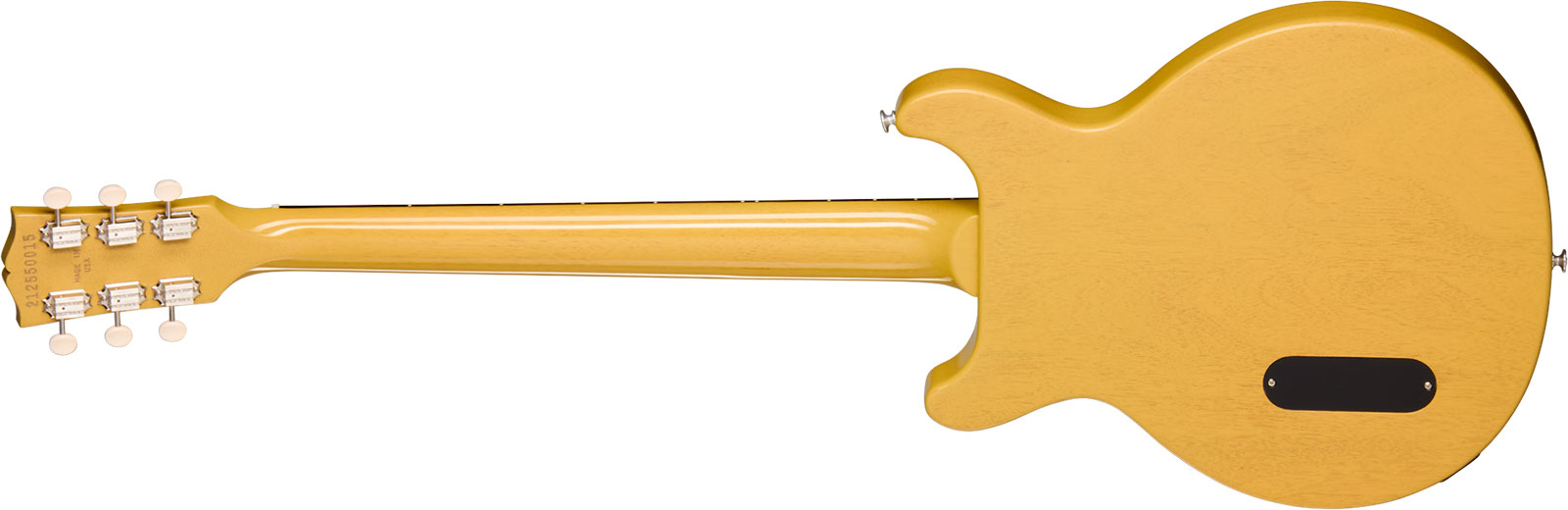 Gibson Les Paul Junior Dc Usa 2s P90 Ht Rw - Tv Yellow - Double cut electric guitar - Variation 7