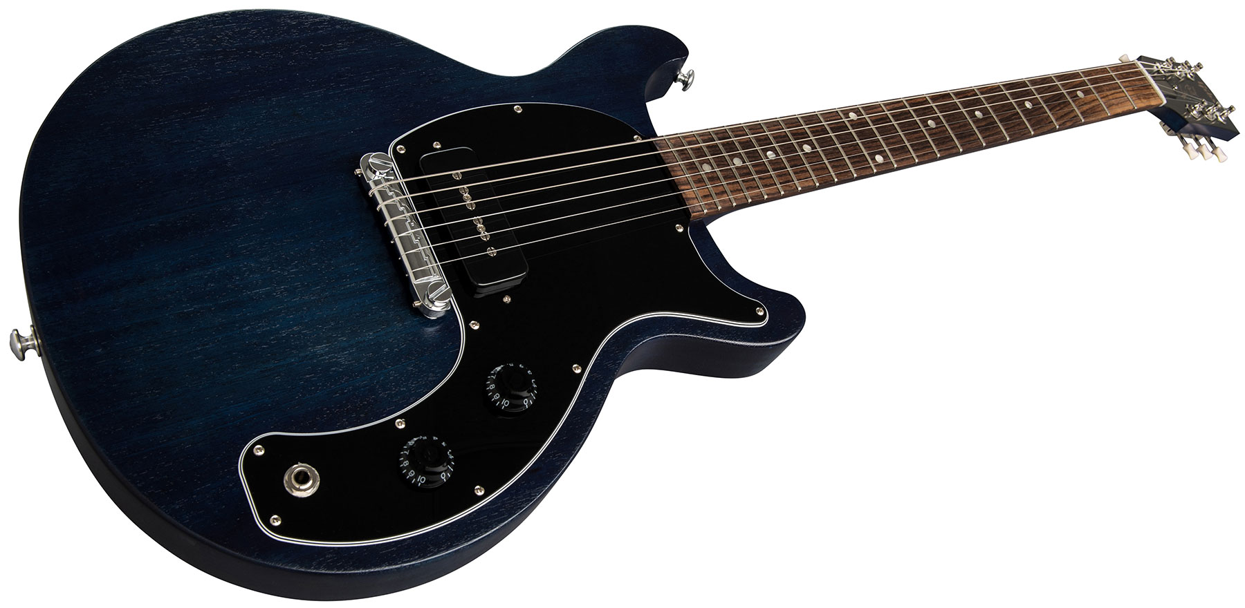 Gibson Les Paul Junior Tribute 2019 P90 Ht Rw - Blue Stain - Single cut electric guitar - Variation 1