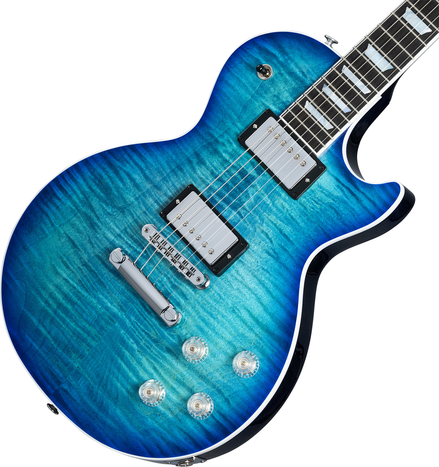 Gibson Les Paul Modern Figured 2h Ht Rw - Cobalt Burst - Single cut electric guitar - Variation 3