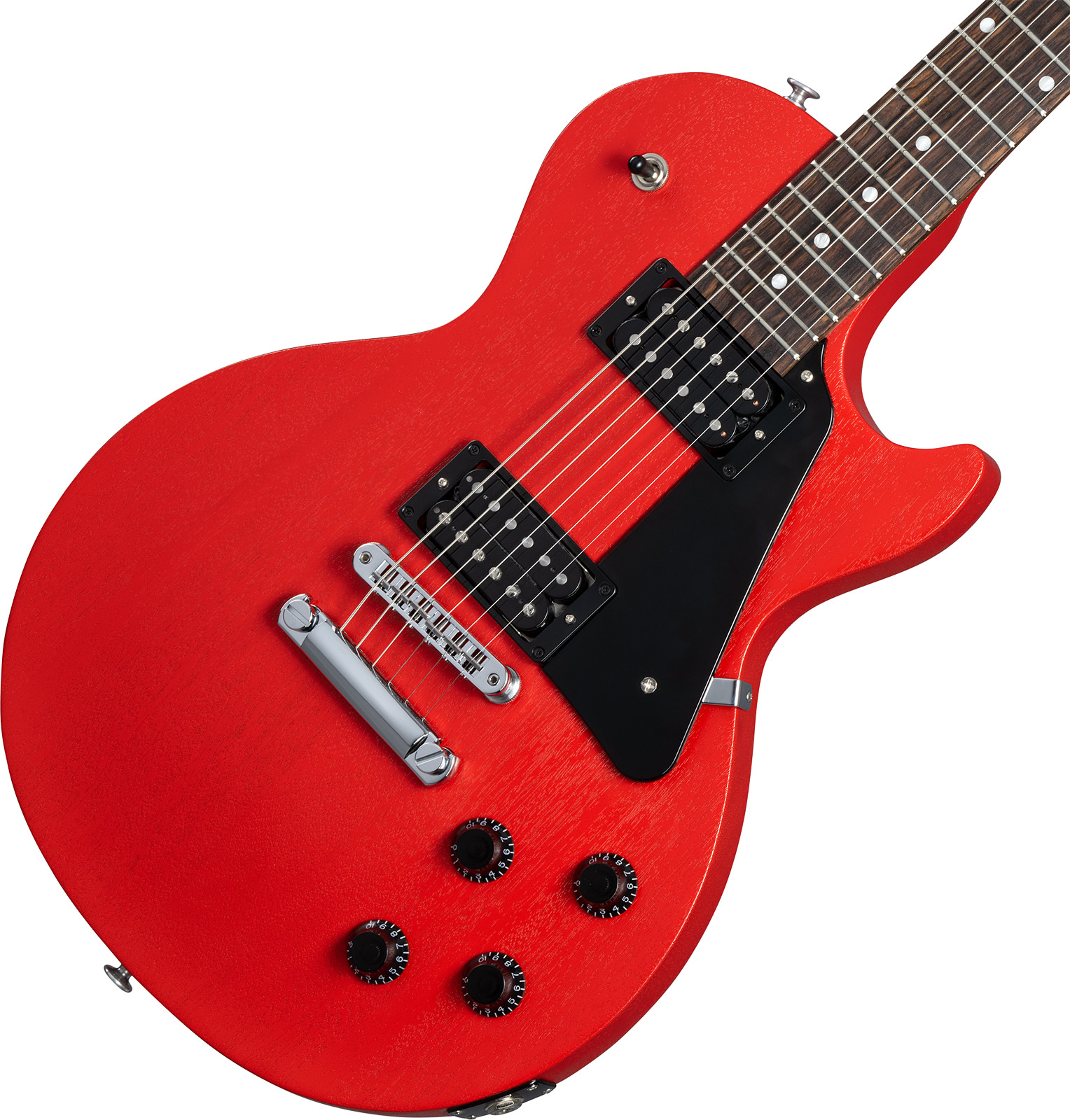 Gibson Les Paul Modern Lite 2h Ht Rw - Cardinal Red - Single cut electric guitar - Variation 3