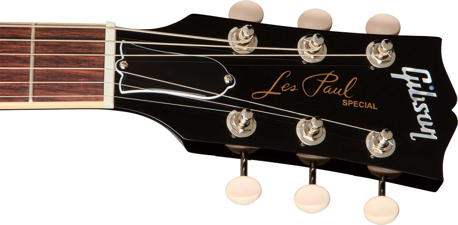 Gibson Les Paul Special Dc Usa 2s P90 Ht Rw - Ebony - Double cut electric guitar - Variation 4