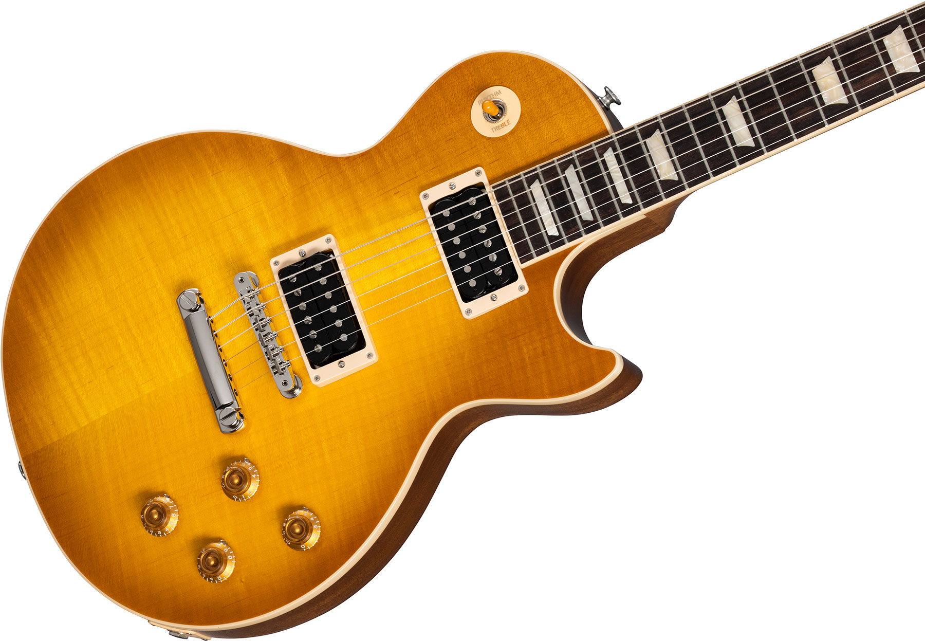 Gibson Les Paul Standard 50s Faded 2024 2h Ht Rw - Vintage Honey Burst - Single cut electric guitar - Variation 3