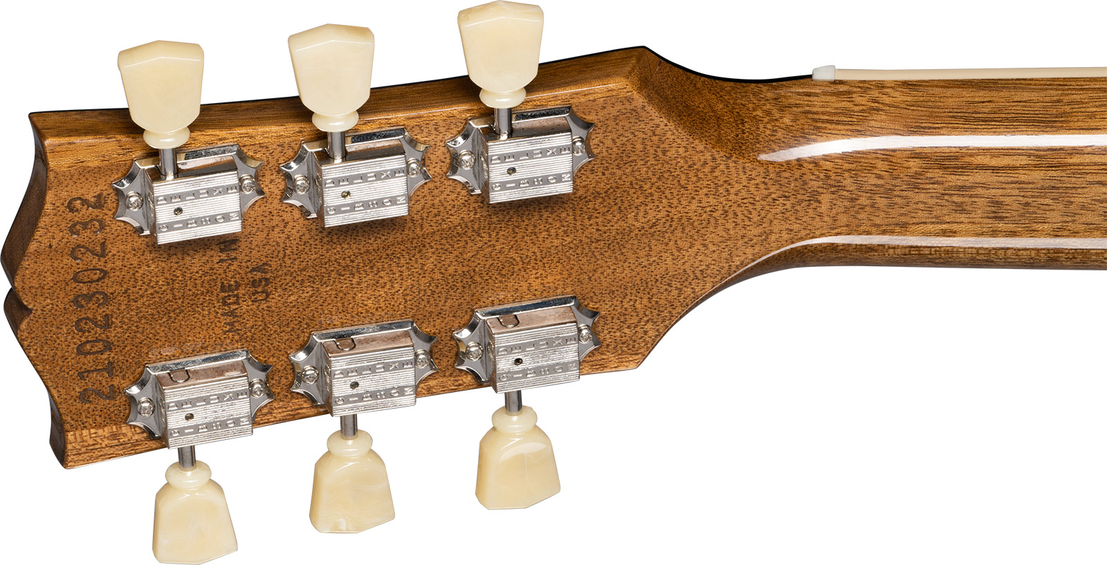 Gibson Les Paul Standard 50s Figured Custom Color 2h Ht Rw - Translucent Oxblood - Single cut electric guitar - Variation 4