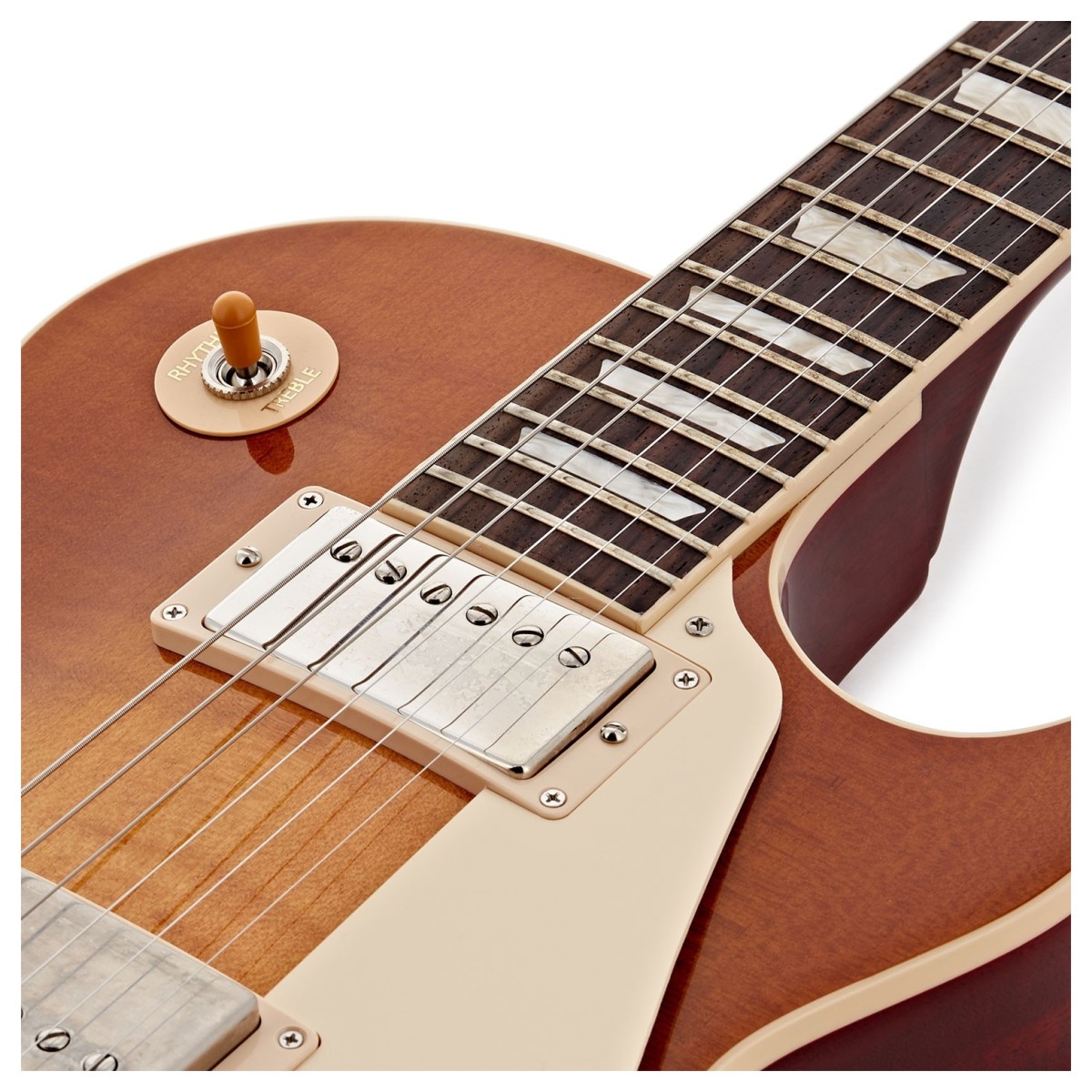 Gibson Les Paul Standard 50s Figured Top Original Usa 2h Ht Rw - Dirty Lemon Burst - Single cut electric guitar - Variation 4