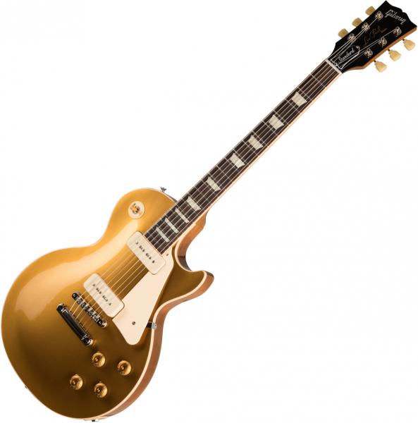 Solid body electric guitar Gibson Les Paul Standard '50s P90 - gold top