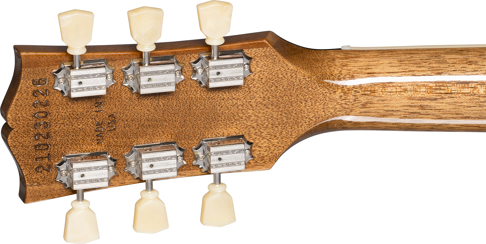Gibson Les Paul Standard 50s Plain Top Custom Color 2h Ht Rw - Cardinal Red - Single cut electric guitar - Variation 4