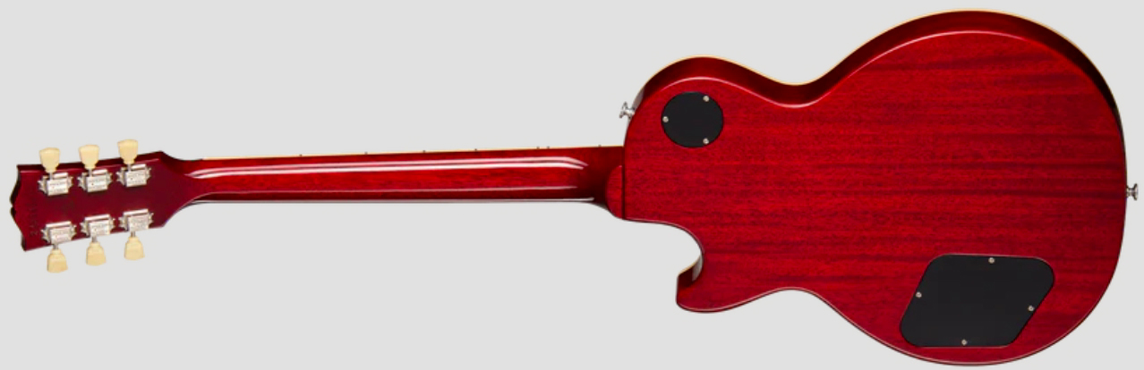 Gibson Les Paul Standard 50s Plain Top Original Usa 2h Ht Rw - Dark Cherry Sunburst - Single cut electric guitar - Variation 1