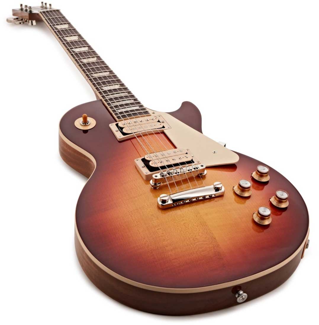 Gibson Les Paul Standard 60s Double Trouble Original Usa 2h Ht Rw - Vintage Bourbon Burst - Single cut electric guitar - Variation 2