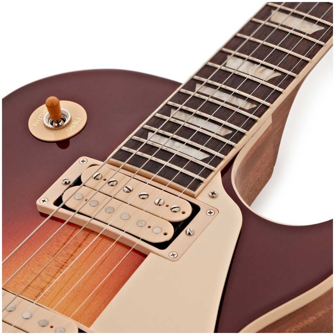 Gibson Les Paul Standard 60s Double Trouble Original Usa 2h Ht Rw - Vintage Bourbon Burst - Single cut electric guitar - Variation 4