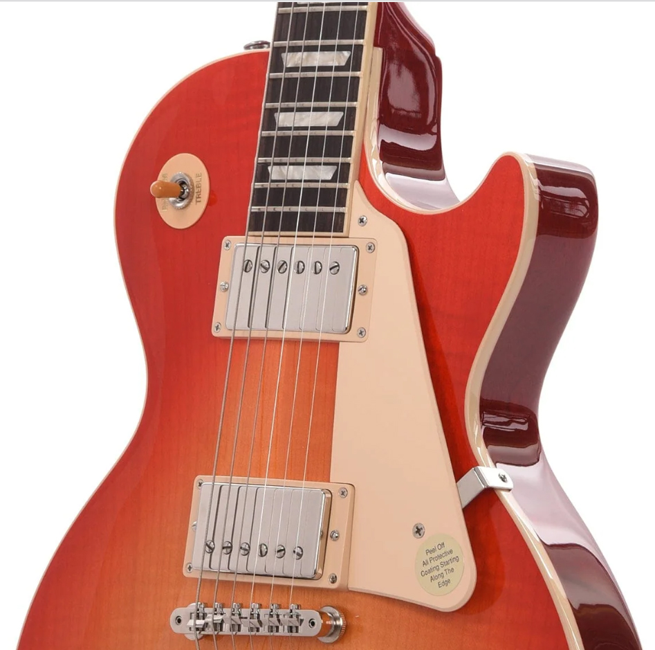 Gibson Les Paul Standard 60s Figured Original 2h Ht Rw - Tomato Soup Burst - Single cut electric guitar - Variation 2