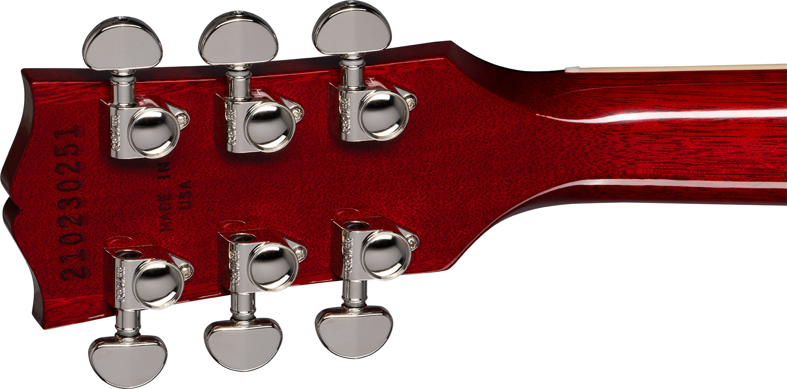 Gibson Les Paul Standard 60s Figured Original 2h Ht Rw - 60s Cherry - Single cut electric guitar - Variation 4