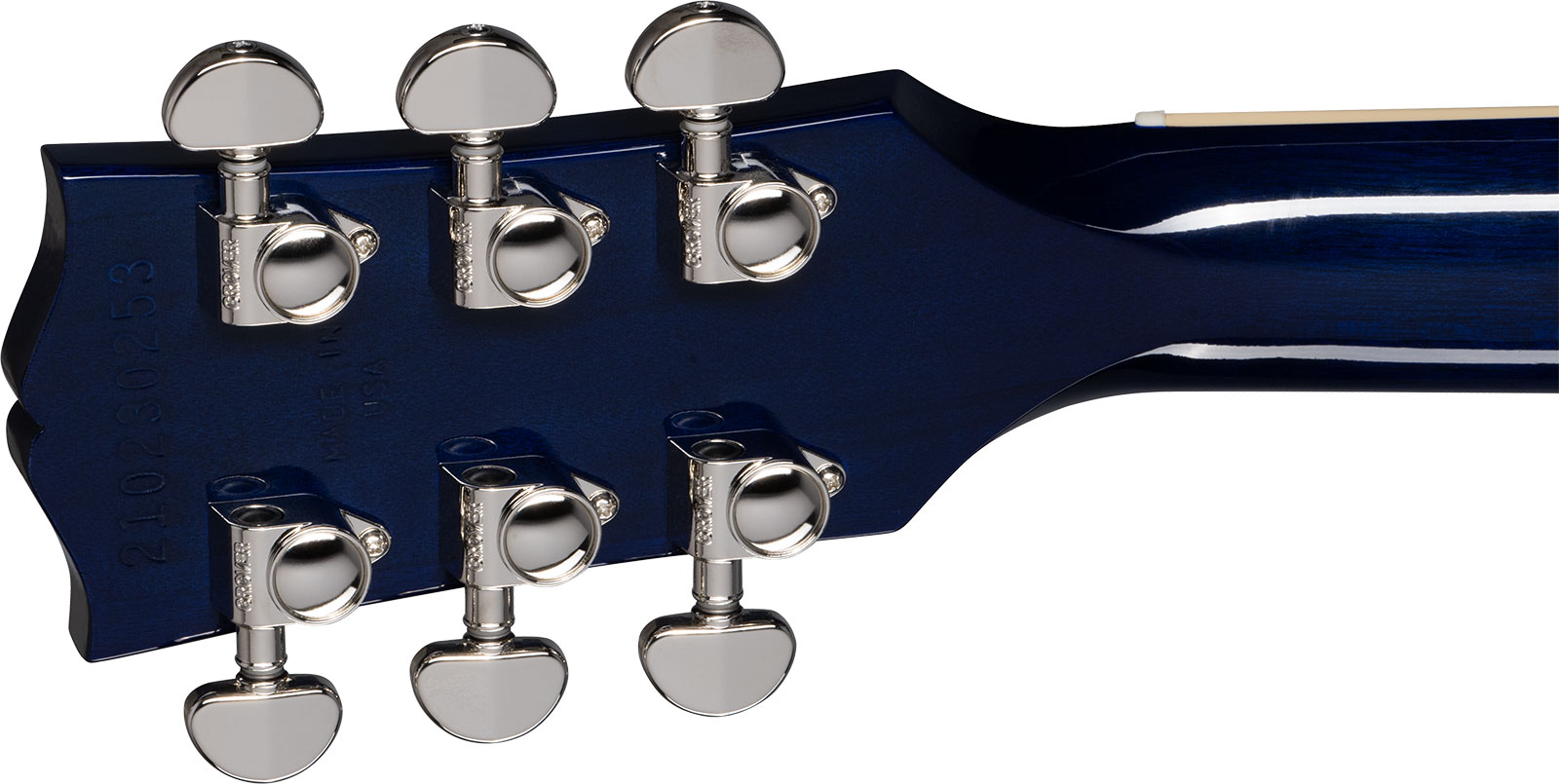 Gibson Les Paul Standard 60s Figured Original 2h Ht Rw - Blueberry Burst - Single cut electric guitar - Variation 4