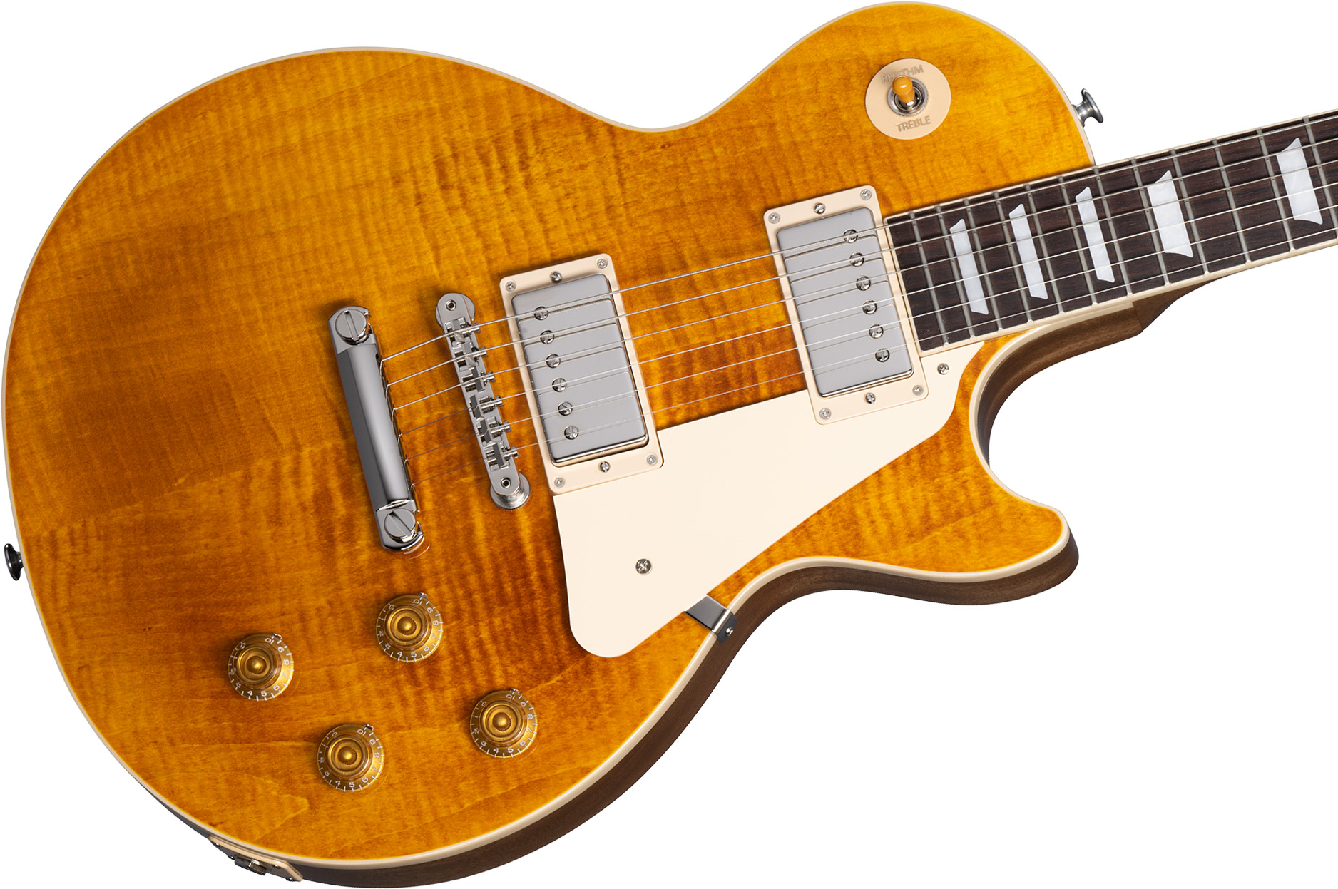 Gibson Les Paul Standard Custom Color Original Usa 2h Ht Rw - Honey Amber - Single cut electric guitar - Variation 4