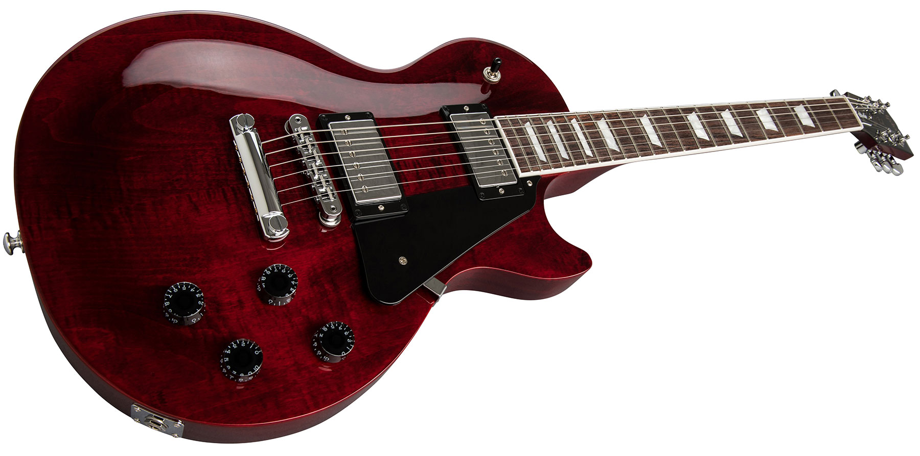 Gibson Les Paul Studio 2019 Hh Ht Rw - Wine Red - Single cut electric guitar - Variation 1