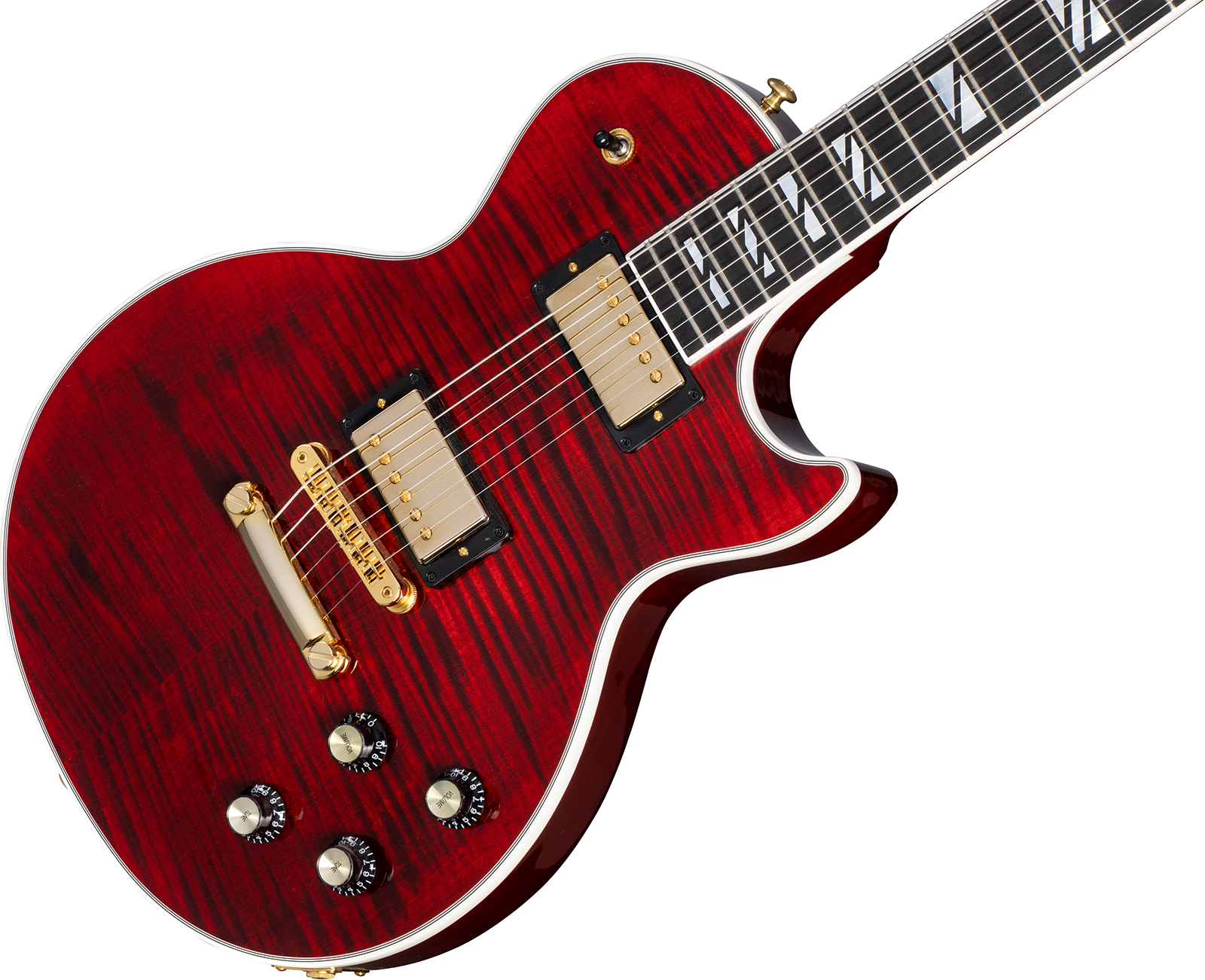 Gibson Les Paul Supreme 2023 2h Ht Eb - Wine Red - Single cut electric guitar - Variation 3