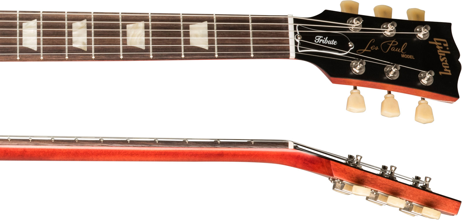 Gibson Les Paul Tribute Modern 2h Ht Rw - Satin Iced Tea - Single cut electric guitar - Variation 3