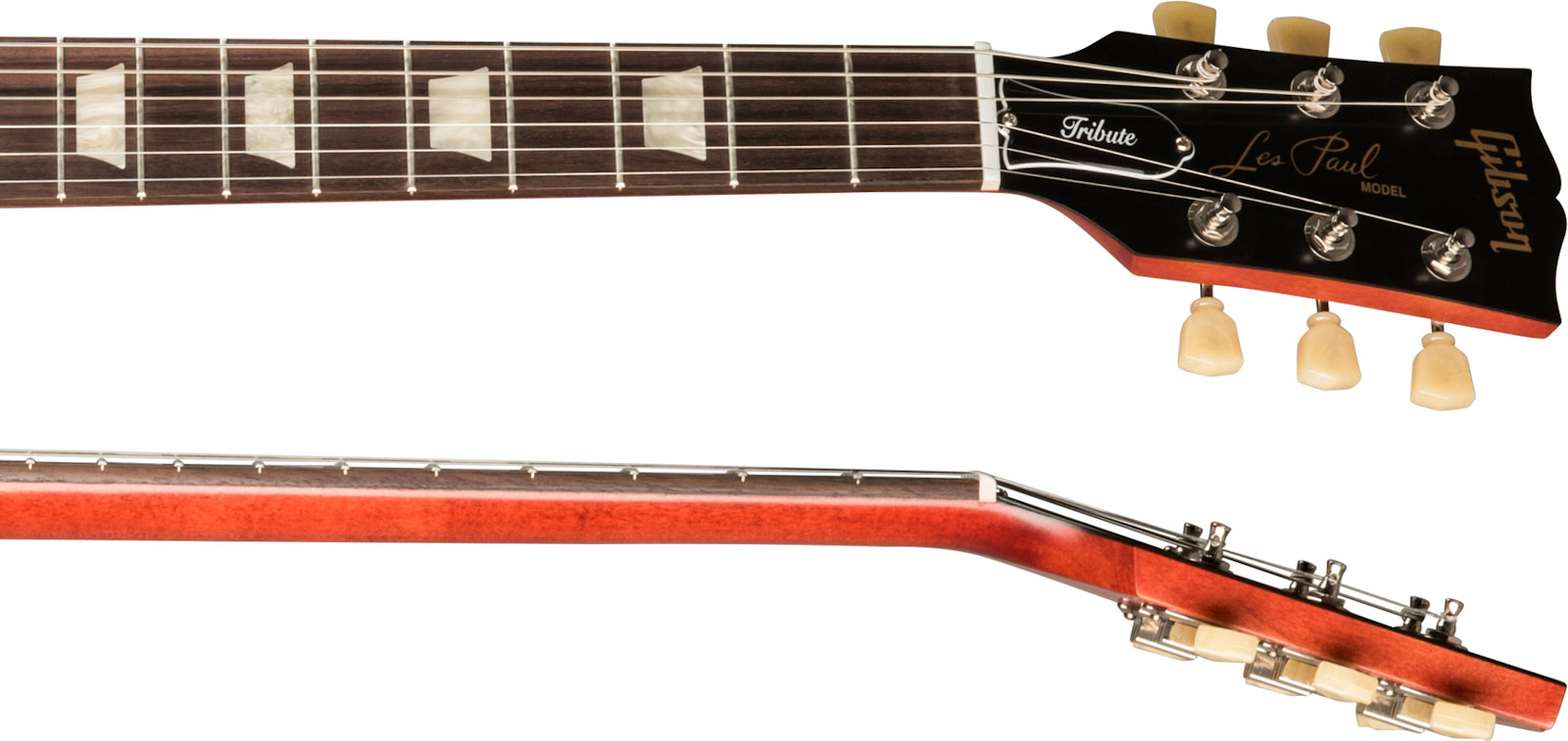 Gibson Les Paul Tribute Modern 2h Ht Rw - Satin Cherry Sunburst - Single cut electric guitar - Variation 3