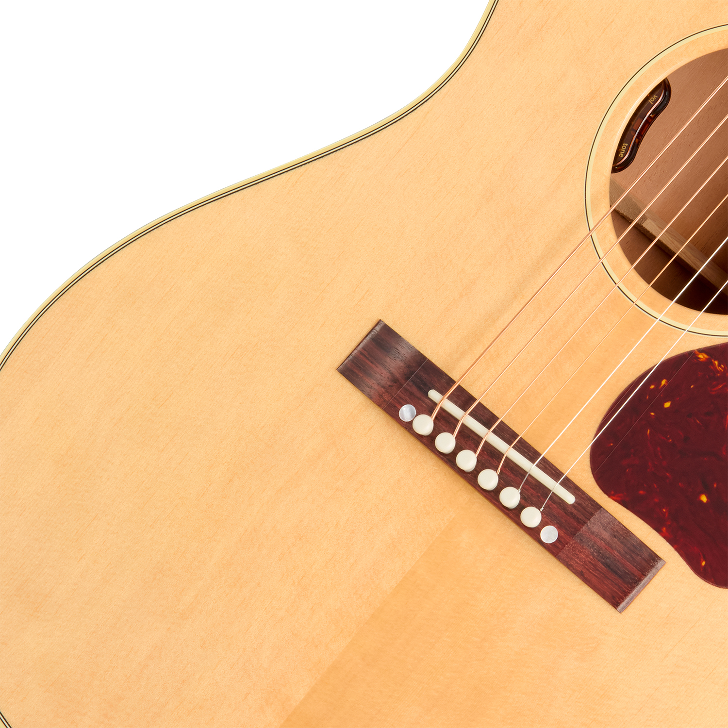 Gibson Lg2 50s Original (baggs Hifi Dna) Concert Epicea Acajou Rw - Antique Natural - Folk guitar - Variation 3