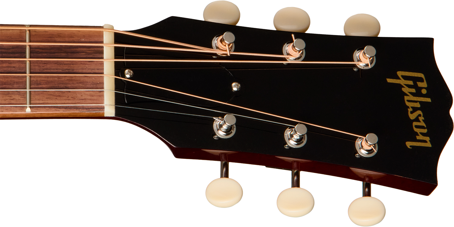 Gibson Lg2 50s Original (baggs Hifi Dna) Concert Epicea Acajou Rw - Antique Natural - Folk guitar - Variation 4