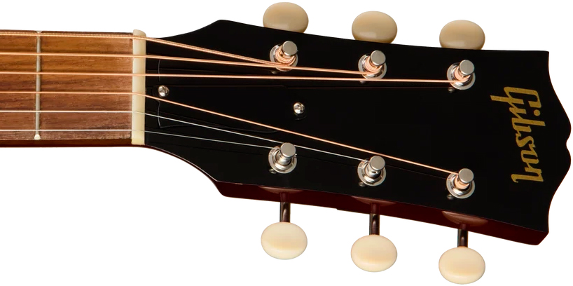 Gibson Lg2 50s Original (baggs Hifi Dna) Concert Epicea Acajou Rw - Vintage Sunburst - Folk guitar - Variation 4