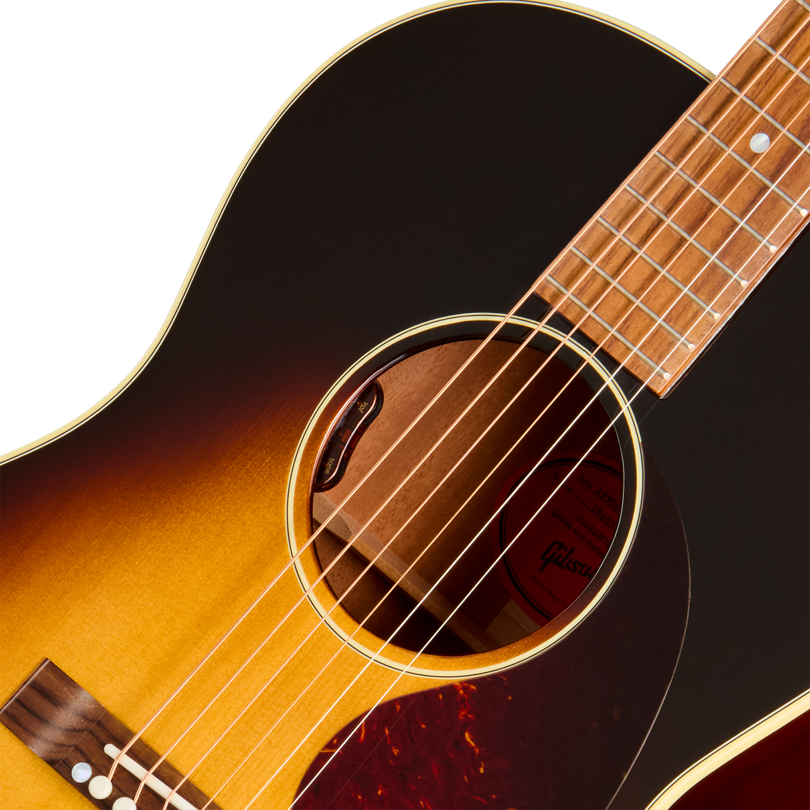 Gibson Lg2 50s Original Concert Epicea Acajou Rw - Vintage Sunburst - Folk guitar - Variation 2