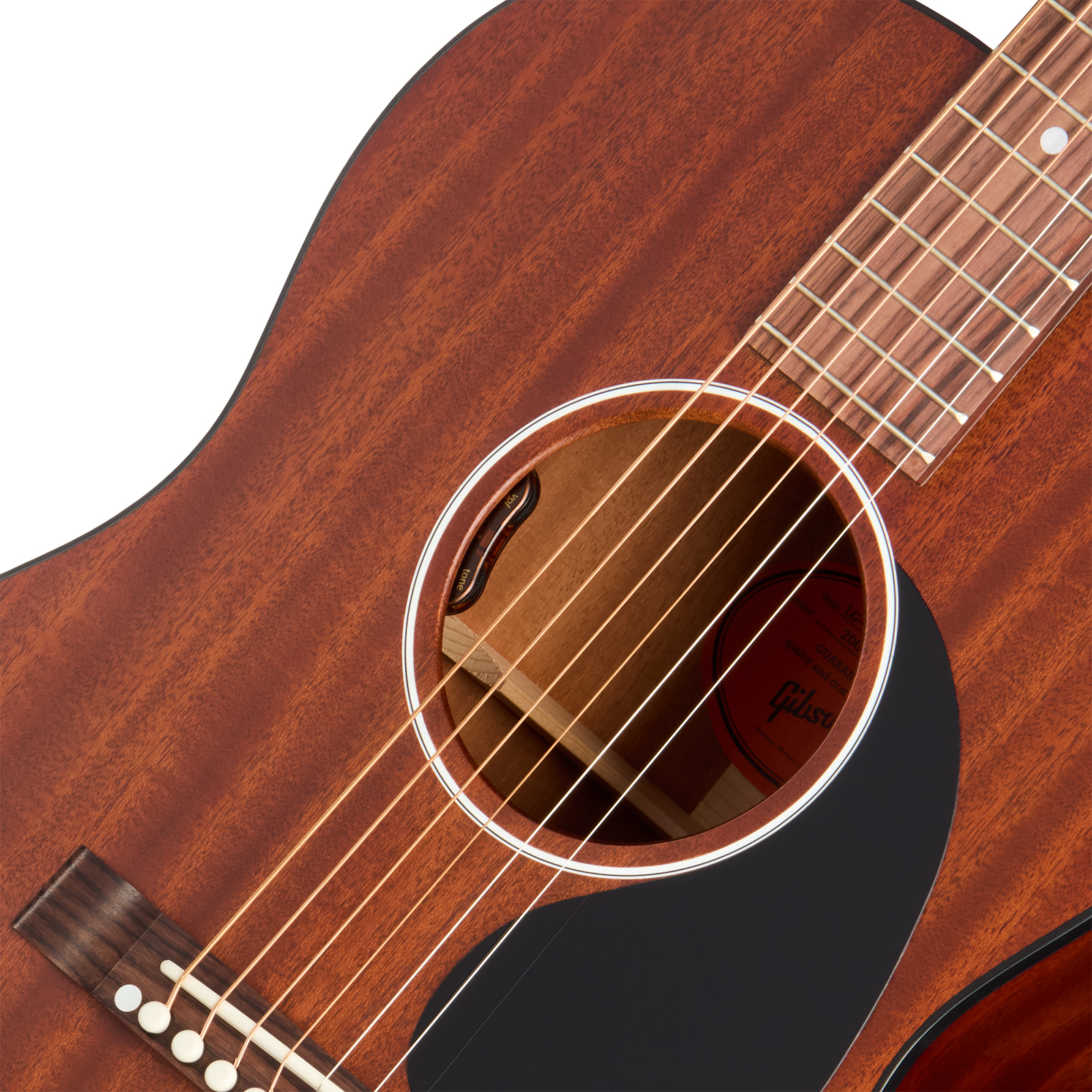 Gibson Lg2 All Mahogany Faded Tout Acajou Rw - Natural - Folk guitar - Variation 2
