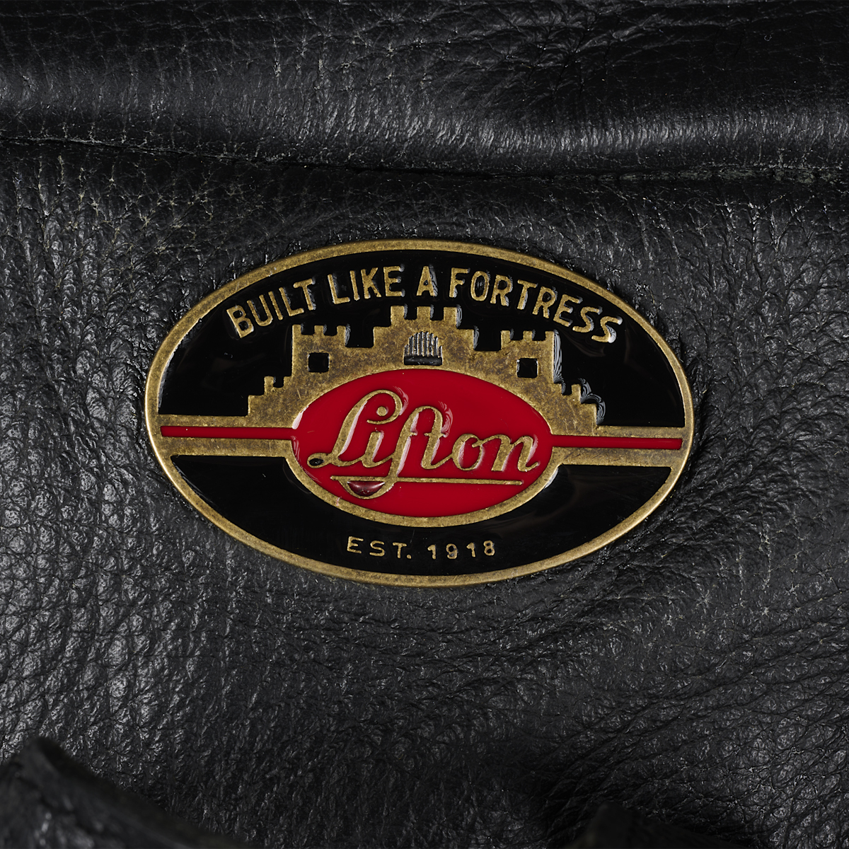Gibson Lifton Leather Backpack Sac A Dos Cuir Black - Advertising backpack - Variation 4