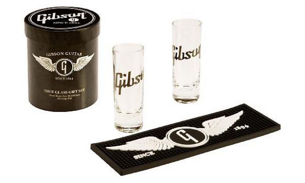 Glass Gibson Logo Shot Glass Set Liqueur