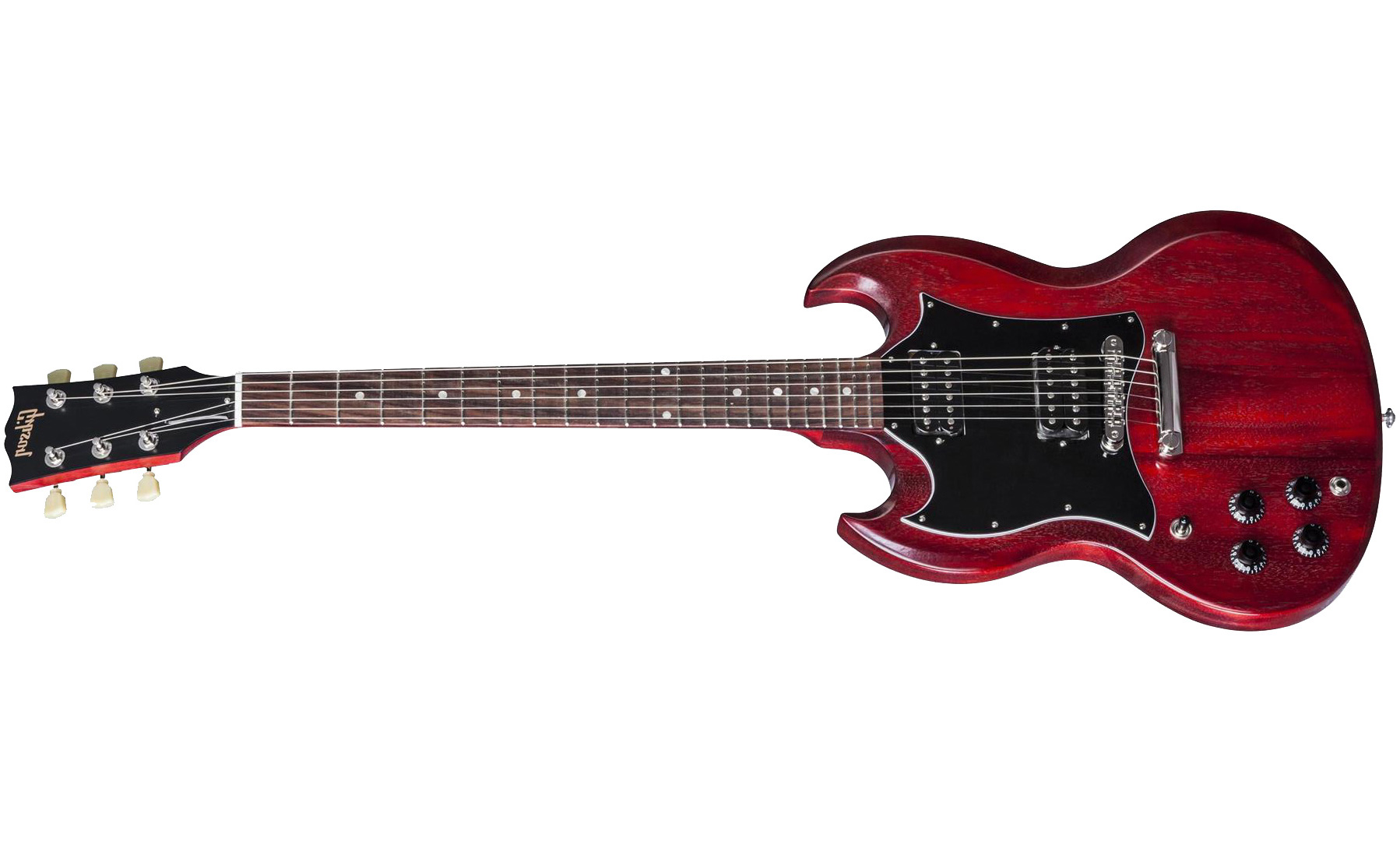 Gibson Sg Faded 2017 T Lh Traditional Gaucher - Worn Cherry - Left-handed electric guitar - Variation 1