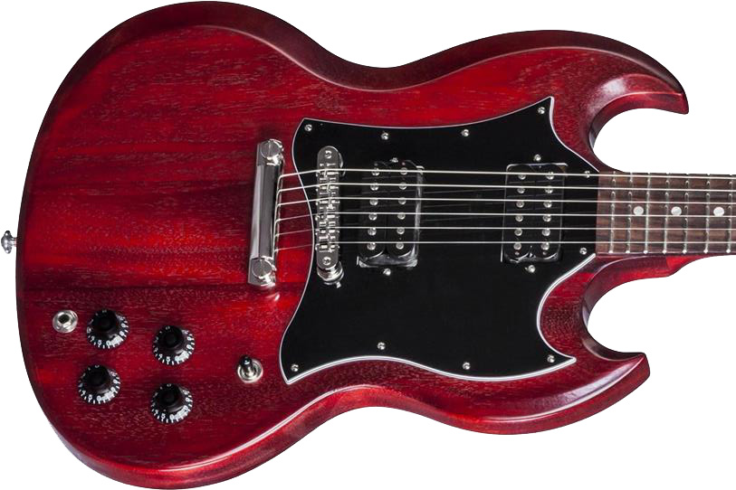 Gibson Sg Faded 2017 T Lh Traditional Gaucher - Worn Cherry - Left-handed electric guitar - Variation 2