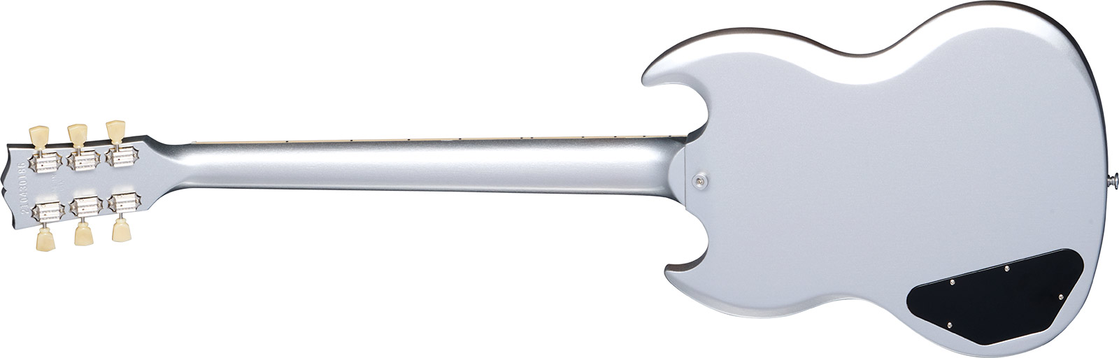 Gibson Sg Standard 1961 Custom Color 2h Ht Rw - Silver Mist - Double cut electric guitar - Variation 1