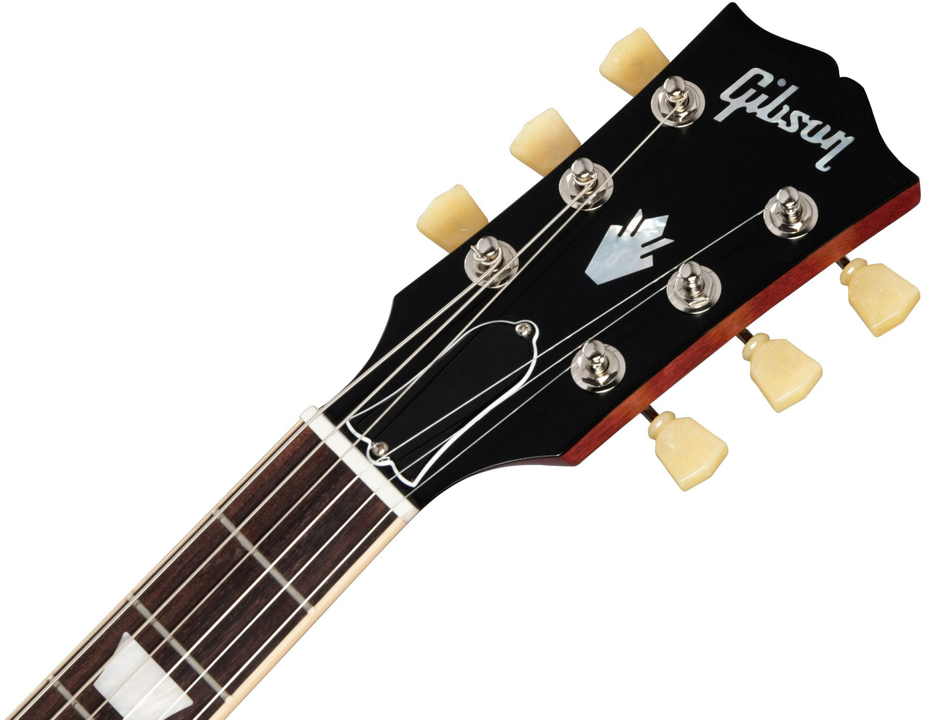 Gibson Sg Standard 1961 Faded Maestro Vibrola Original 2h Trem Rw - Vintage Cherry - Double cut electric guitar - Variation 4