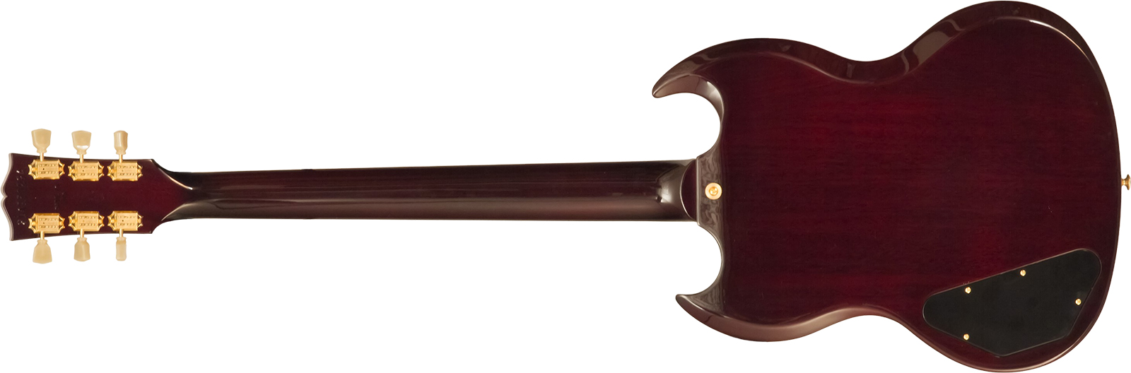 Gibson Sg Standard 1961 Gh Original 2h Ht Rw - Aged Cherry - Double cut electric guitar - Variation 1
