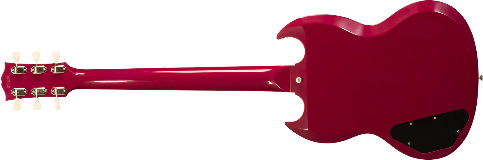Gibson Sg Standard 1964 Maestro Vibrola 2h Trem Rw #502124 - Vos Metallic Plum - Double cut electric guitar - Variation 1