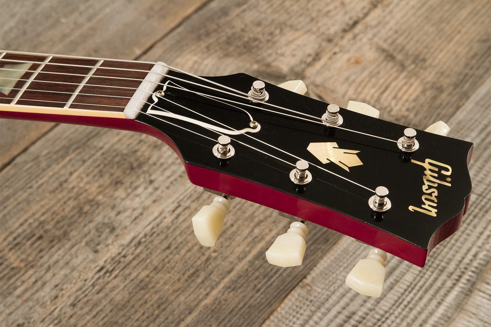 Gibson Sg Standard 1964 Maestro Vibrola 2h Trem Rw #502124 - Vos Metallic Plum - Double cut electric guitar - Variation 6