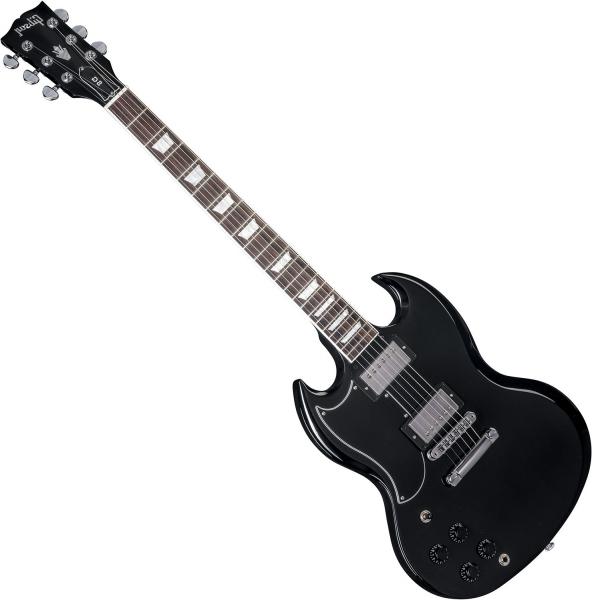 Solid body electric guitar Gibson SG Standard 2018 Left Hand - Ebony