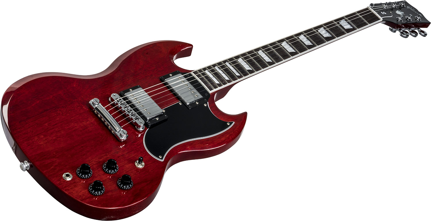 Gibson Sg Standard 2018 Lh Gaucher - Heritage Cherry - Left-handed electric guitar - Variation 2