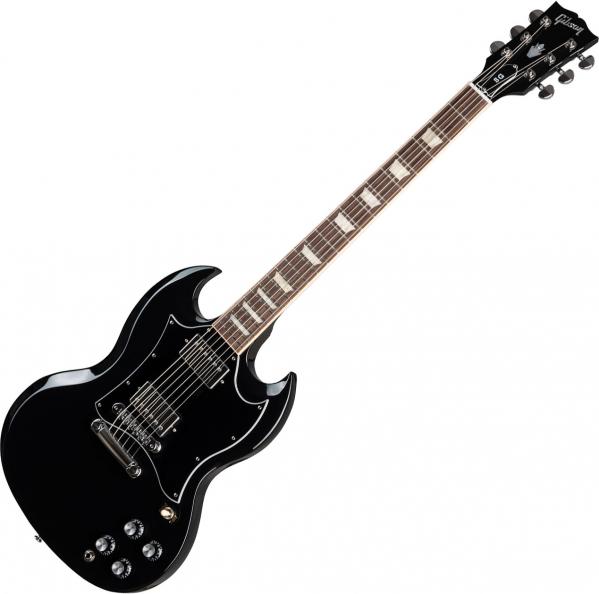 Solid body electric guitar Gibson SG Standard - ebony