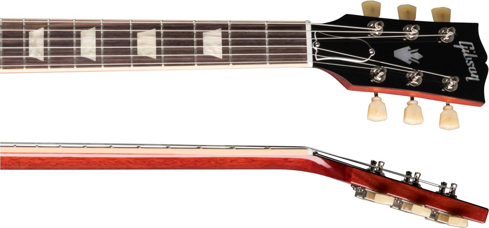 Gibson Sg Standard '61 Maestro Vibrola Original 2h Trem Rw - Retro rock electric guitar - Variation 2