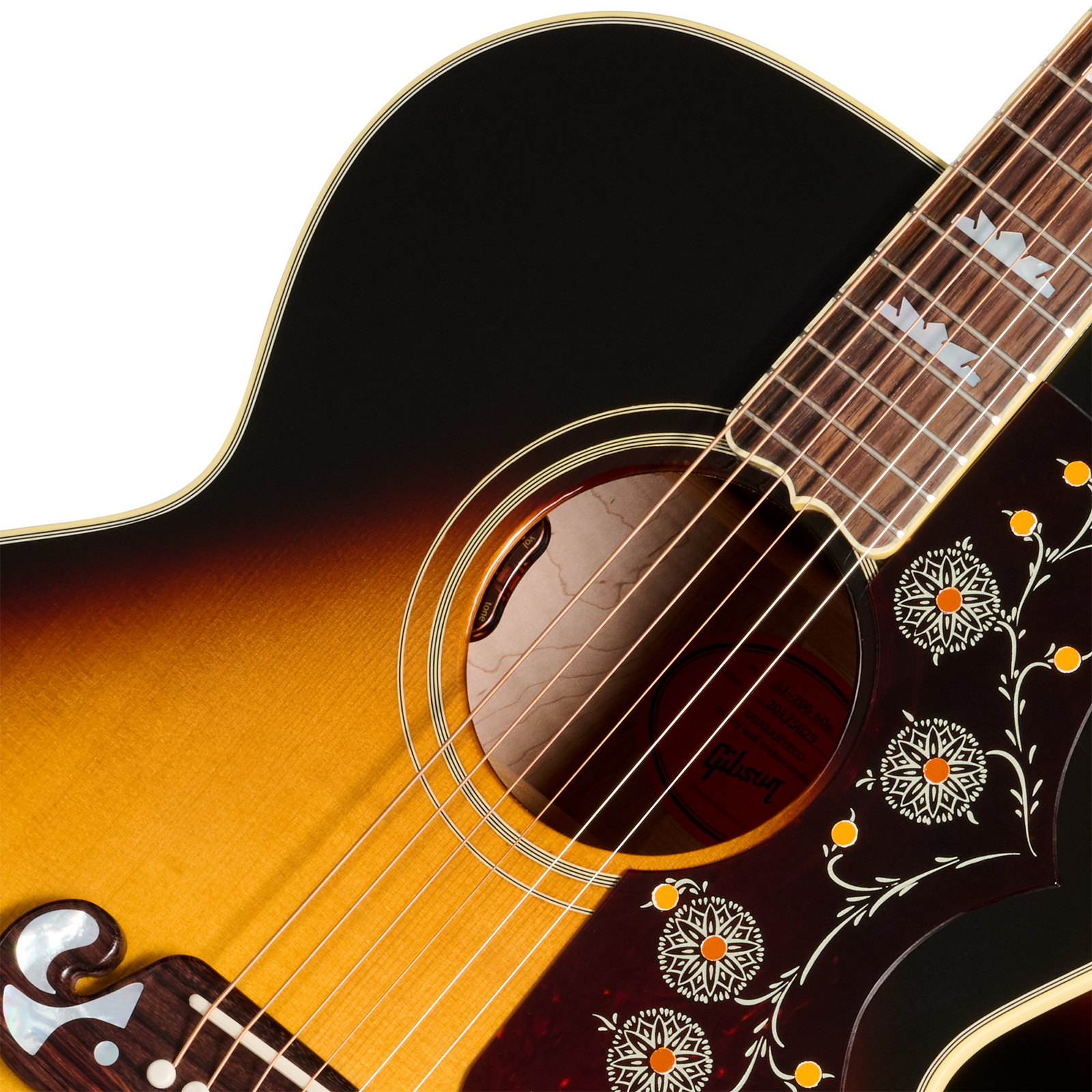 Gibson Sj200 60s Original Jumbo Epicea Erable Rw - Vintage Sunburst - Folk guitar - Variation 2