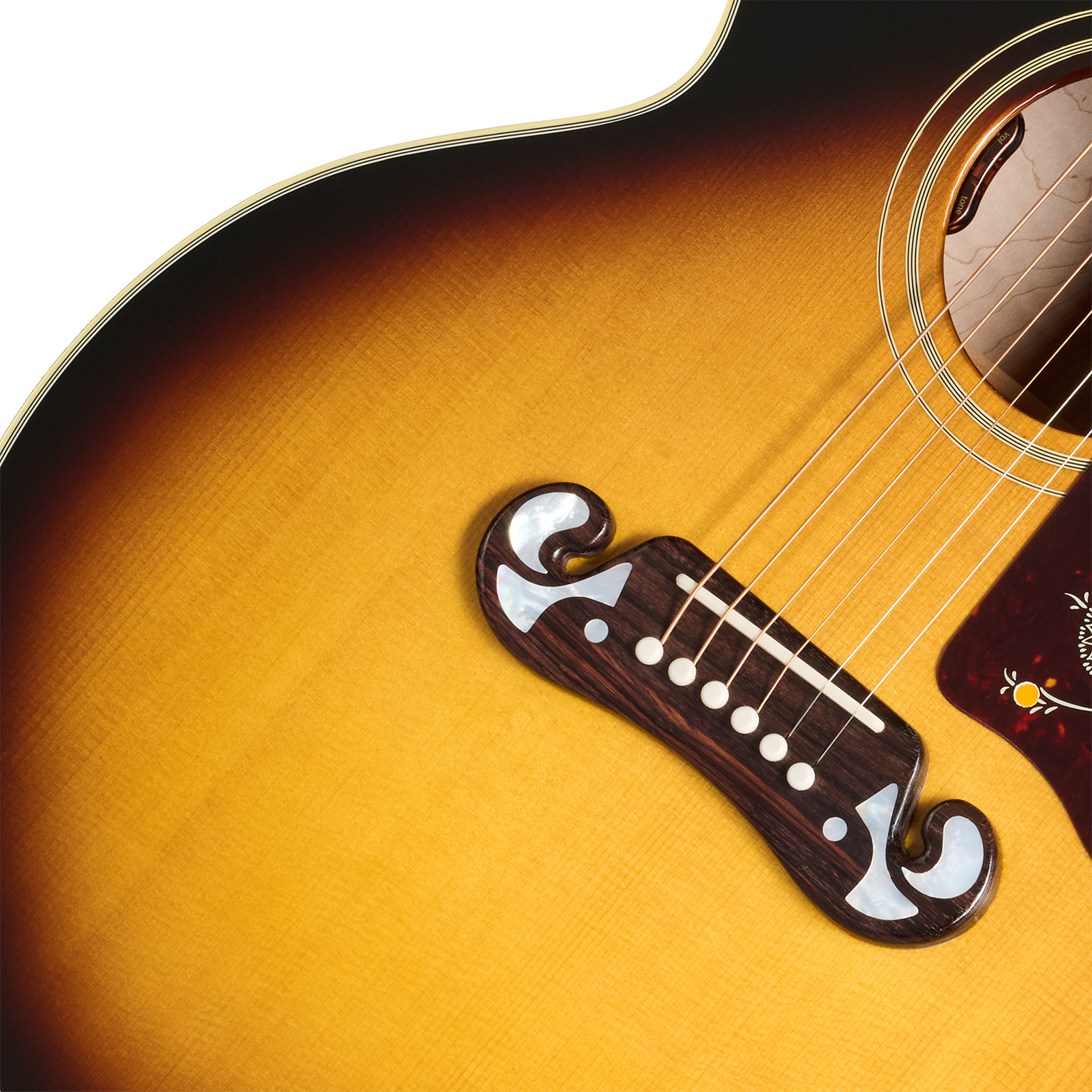 Gibson Sj200 60s Original Jumbo Epicea Erable Rw - Vintage Sunburst - Folk guitar - Variation 3