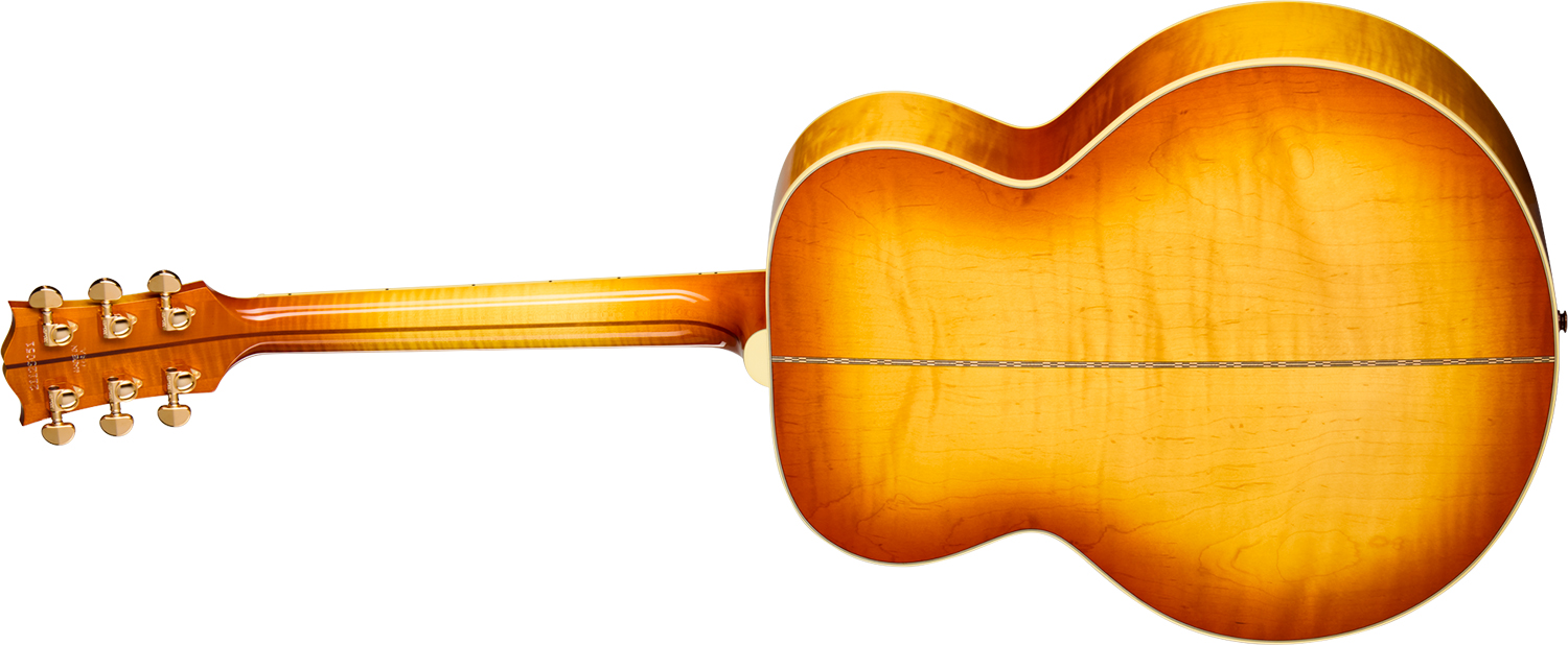 Gibson Sj200 Original (baggs Hifi Dna) Jumbo Epicea Erable Rw - Heritage Cherry Sunburst - Folk guitar - Variation 1