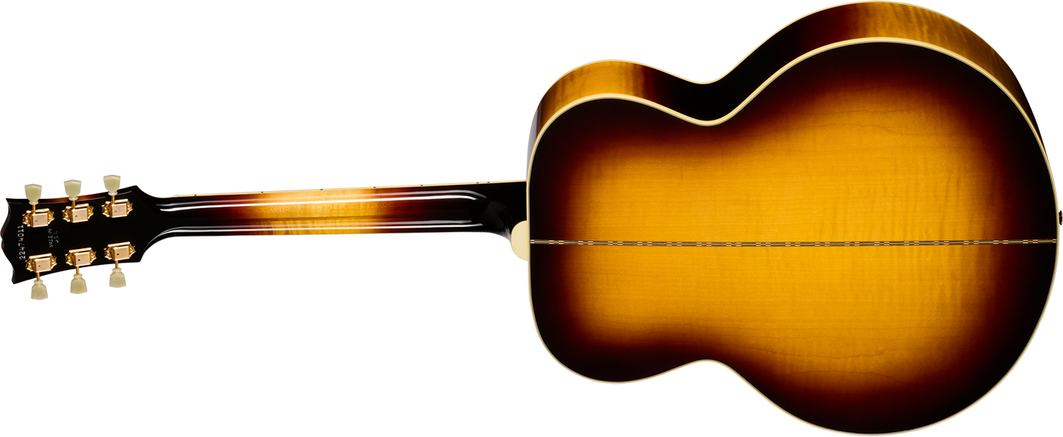 Gibson Sj200 Original (baggs Hifi Dna) Jumbo Epicea Erable Rw - Vintage Sunburst - Folk guitar - Variation 1