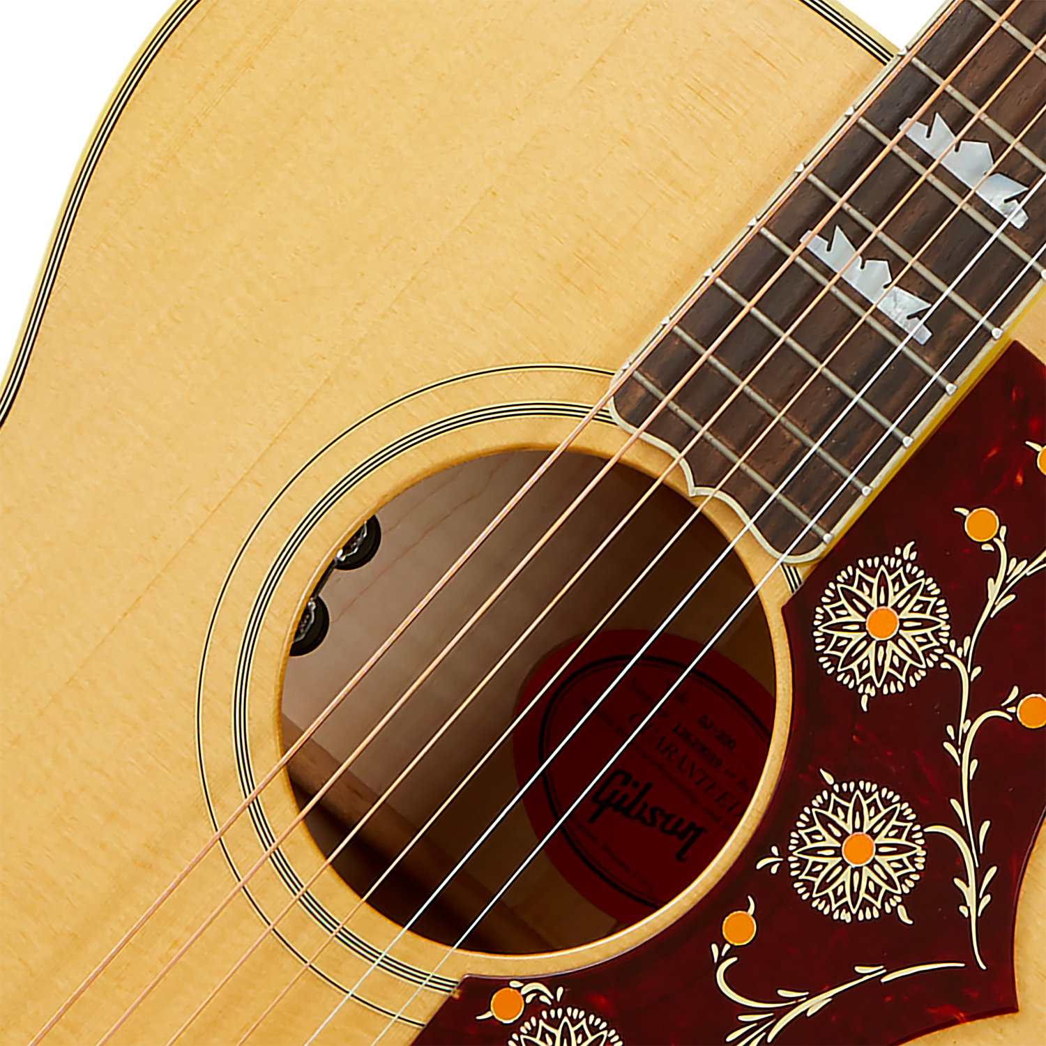 Gibson Sj200 Original (baggs Hifi Dna) Jumbo Epicea Erable Rw - Antique Natural - Folk guitar - Variation 2